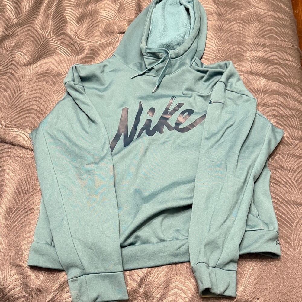 Nike Aqua Blue Hoodie